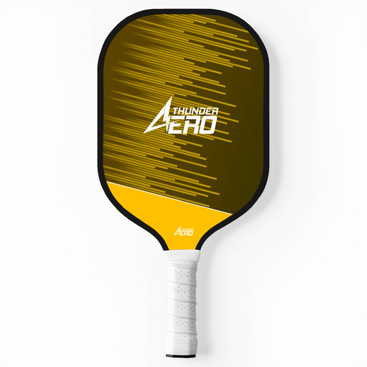 Elite Drive Best Professional Pickleball Paddle Brand AT-10001 Yellow